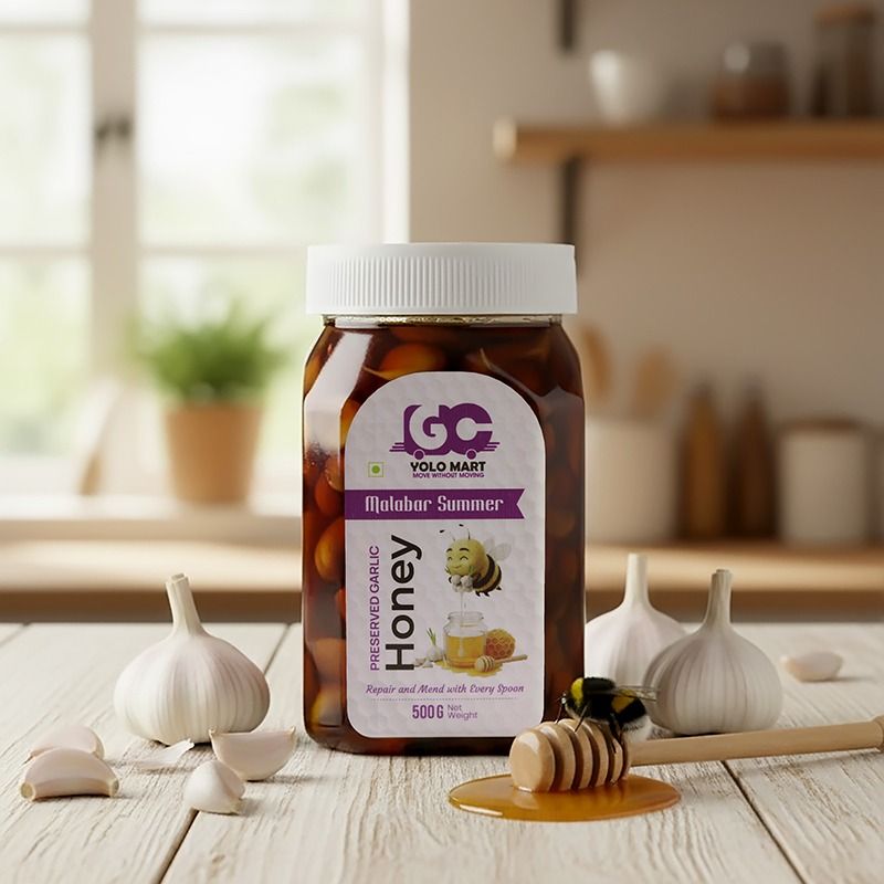 GC Malabar Summer Garlic Preserved Honey